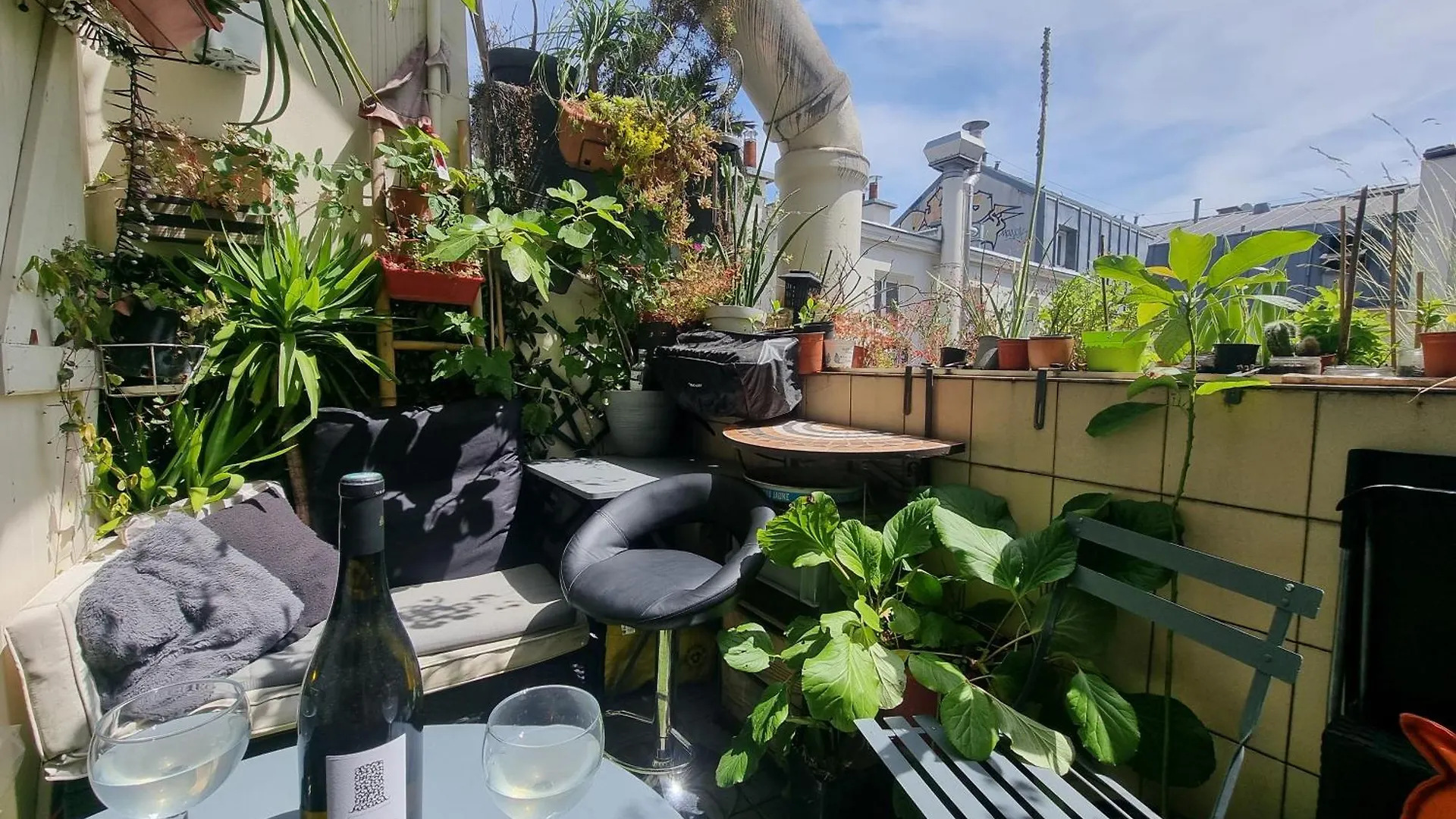 Ma Terrasse A Belleville 아파트 파리